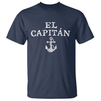 El Capitan T Shirt Funny Boat Captain Vintage Anchor