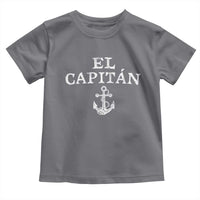 El Capitan Toddler T Shirt Funny Boat Captain Vintage Anchor