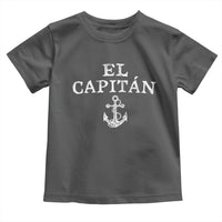 El Capitan Toddler T Shirt Funny Boat Captain Vintage Anchor