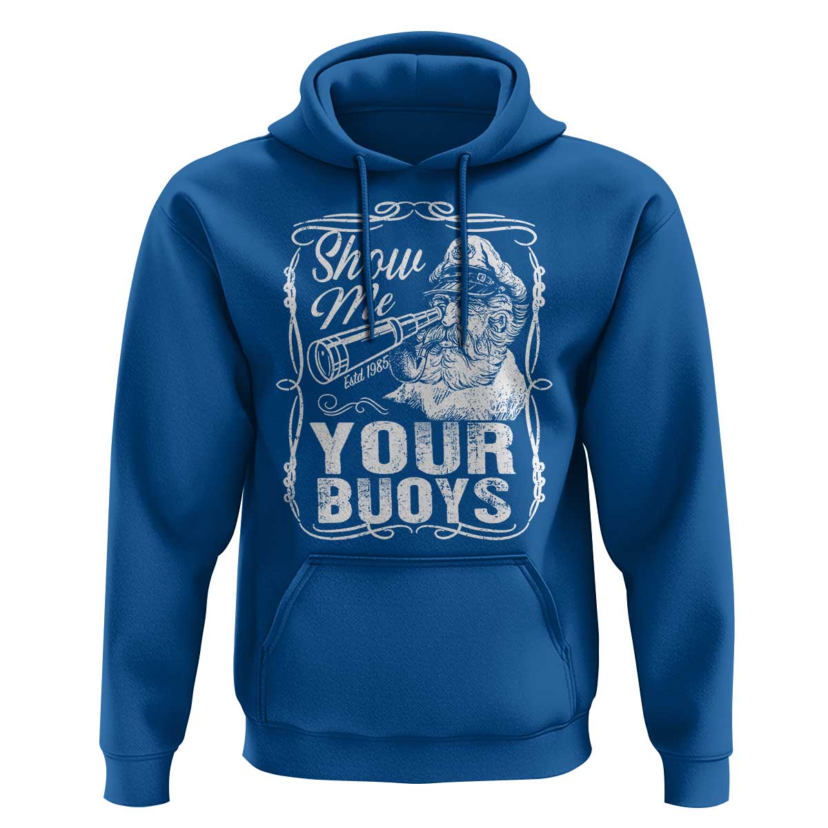 Show Me Your Bouys Hoodie Funny Pontoon Boat Captain