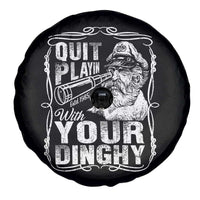 Quit Playin With Your Dinghy Spare Tire Cover Funny Pontoon Boat Captain