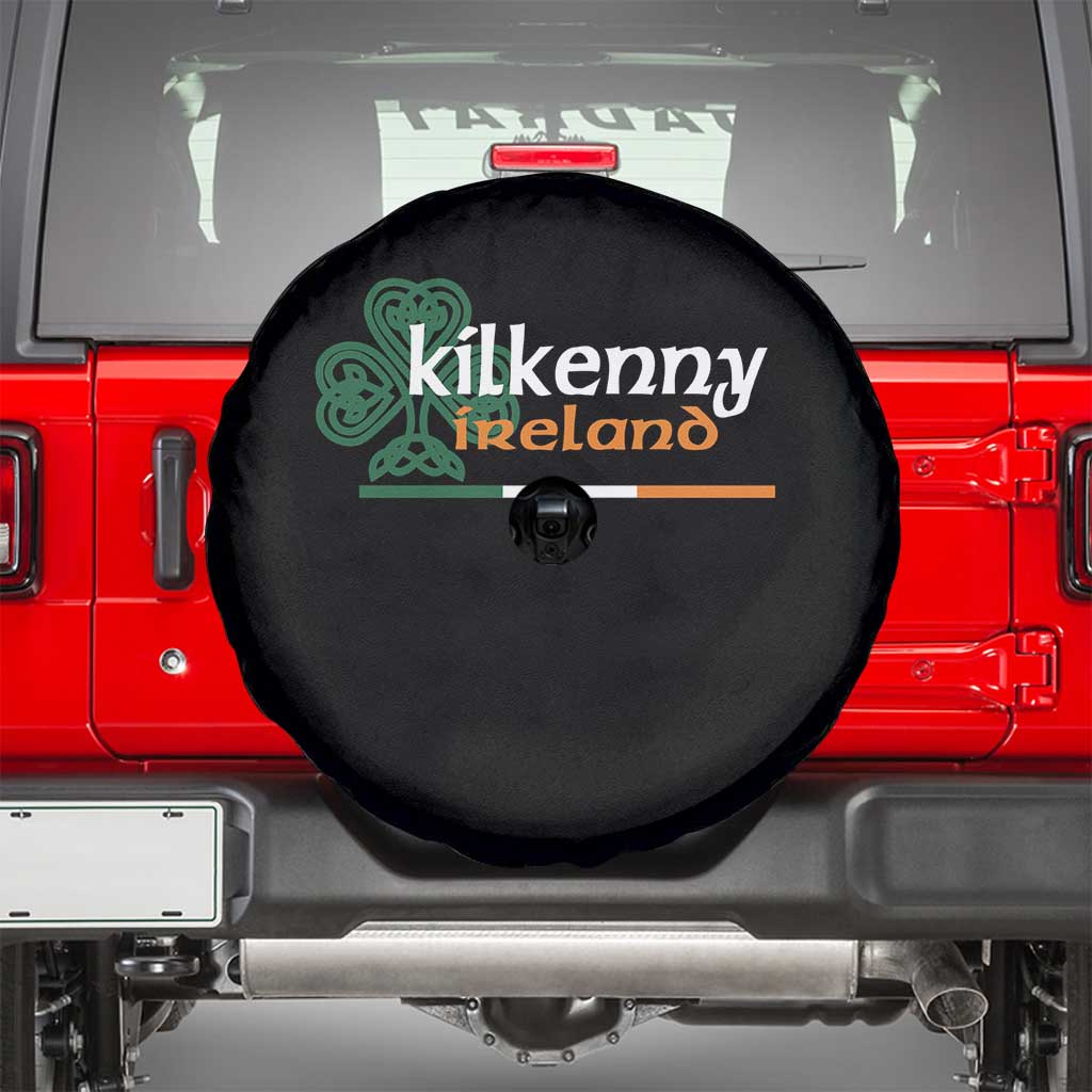 Kilkenny Ireland Spare Tire Cover Irish City Souvenir St Patricks Day Celtic Shamrock