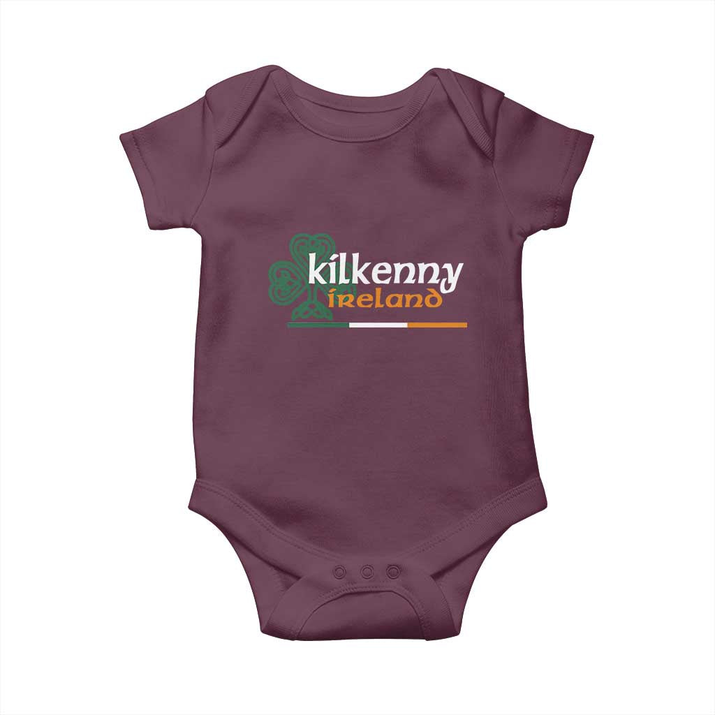 Kilkenny Ireland Baby Onesie Irish City Souvenir St Patricks Day Celtic Shamrock