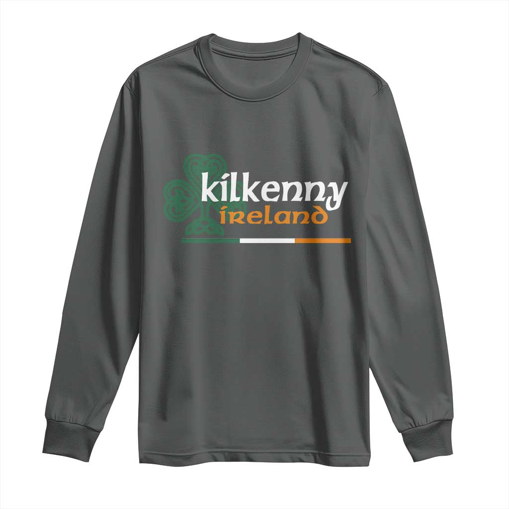 Kilkenny Ireland Long Sleeve Shirt Irish City Souvenir St Patricks Day Celtic Shamrock