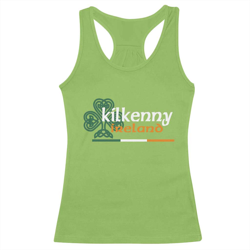 Kilkenny Ireland Racerback Tank Top Irish City Souvenir St Patricks Day Celtic Shamrock