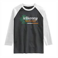 Kilkenny Ireland Raglan Shirt Irish City Souvenir St Patricks Day Celtic Shamrock