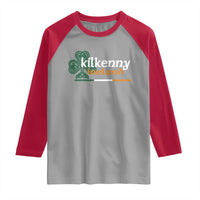 Kilkenny Ireland Raglan Shirt Irish City Souvenir St Patricks Day Celtic Shamrock
