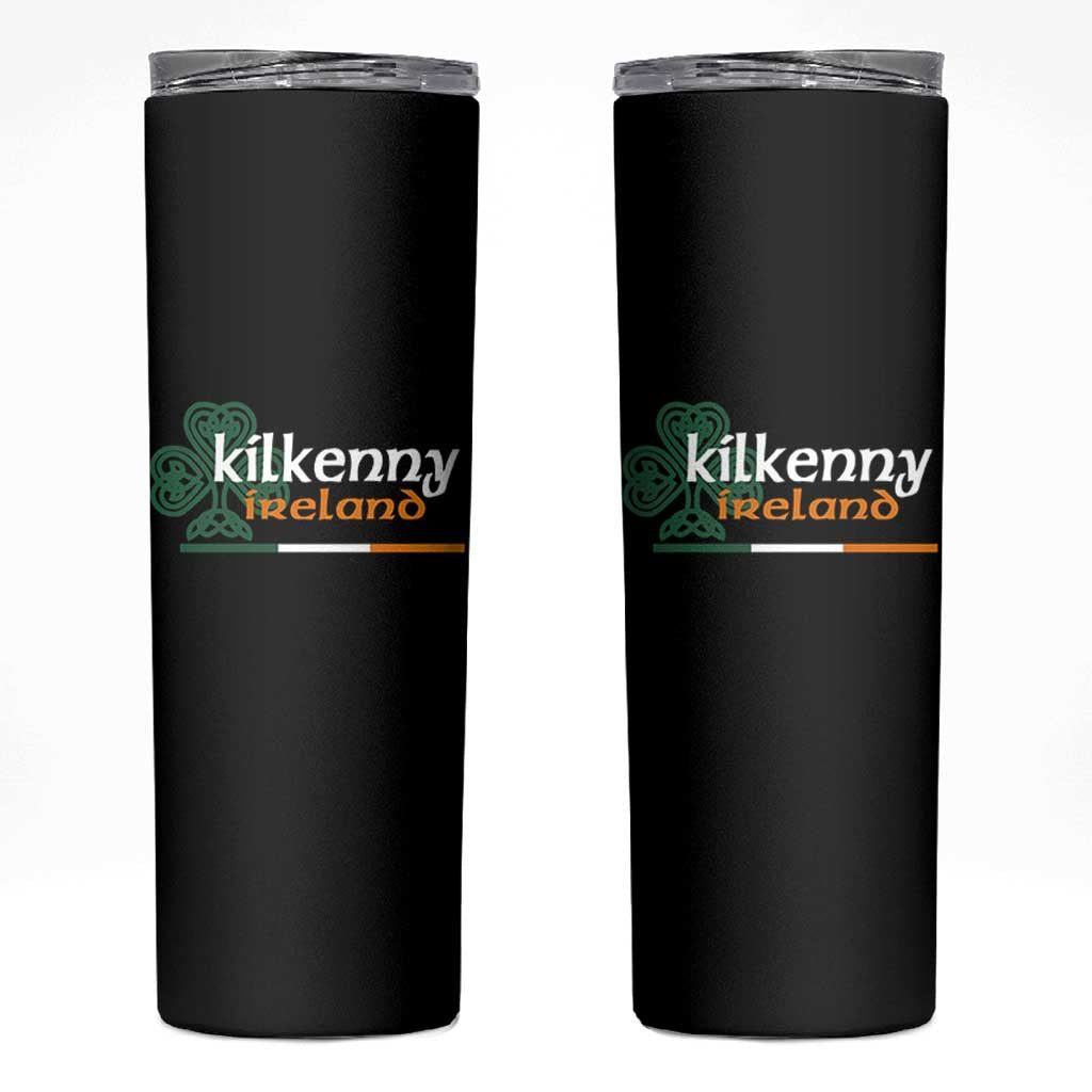 Kilkenny Ireland Skinny Tumbler Irish City Souvenir St Patricks Day Celtic Shamrock