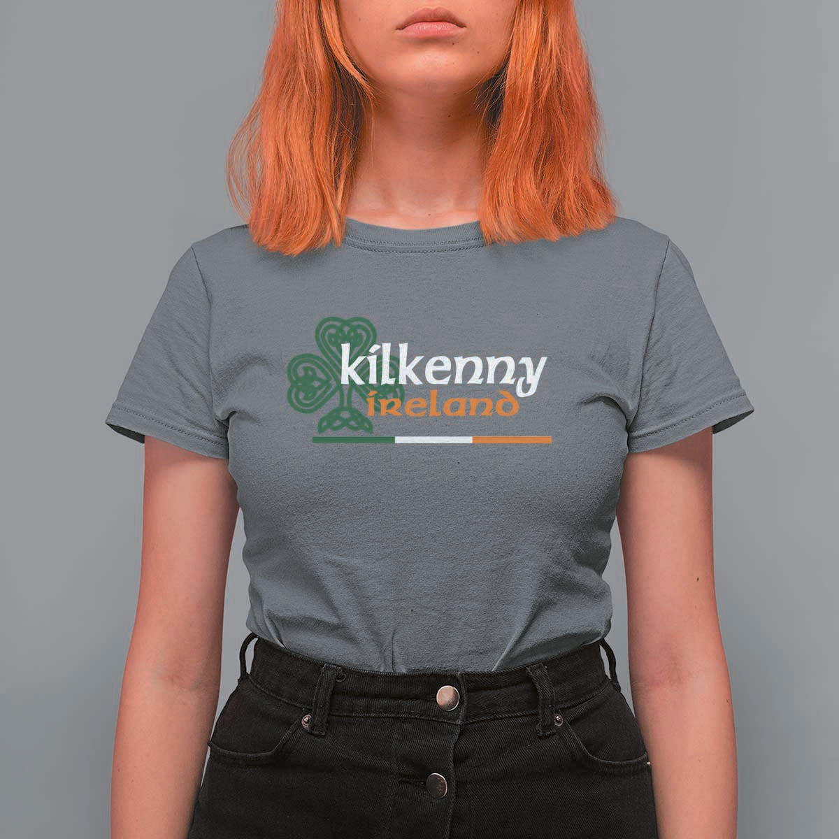 Kilkenny Ireland T Shirt For Women Irish City Souvenir St Patricks Day Celtic Shamrock