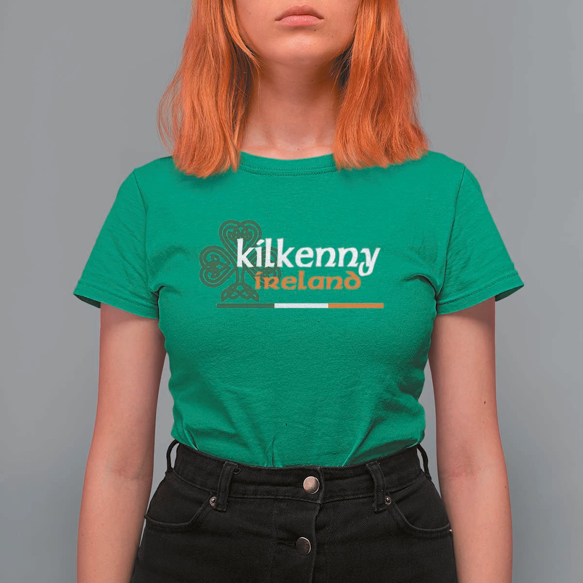 Kilkenny Ireland T Shirt For Women Irish City Souvenir St Patricks Day Celtic Shamrock