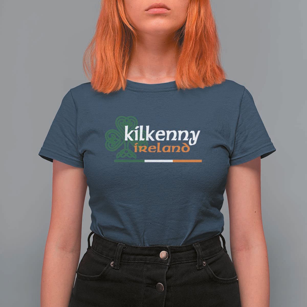 Kilkenny Ireland T Shirt For Women Irish City Souvenir St Patricks Day Celtic Shamrock