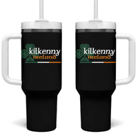 Kilkenny Ireland Tumbler With Handle Irish City Souvenir St Patricks Day Celtic Shamrock