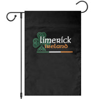 Limerick Ireland Garden Flag Irish City Souvenir St Patricks Day Celtic Shamrock