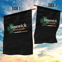 Limerick Ireland Garden Flag Irish City Souvenir St Patricks Day Celtic Shamrock