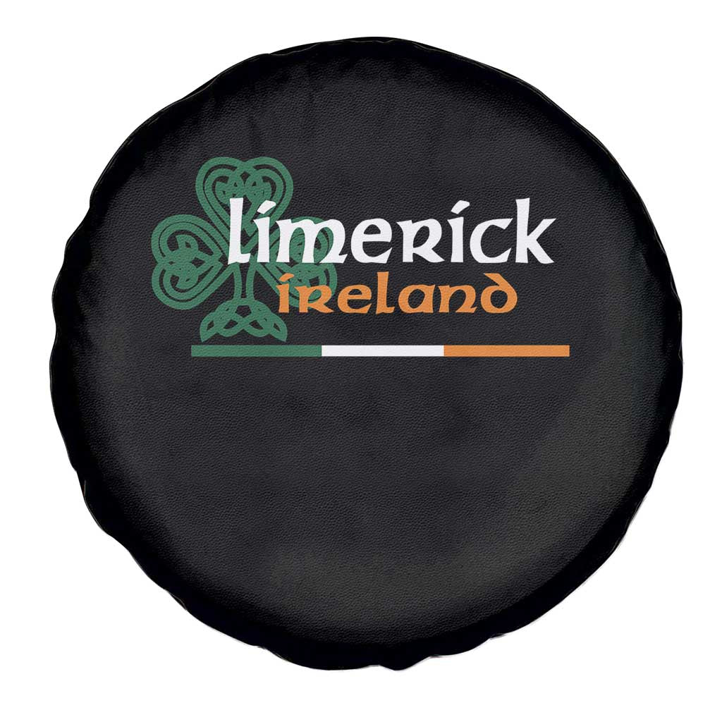 Limerick Ireland Spare Tire Cover Irish City Souvenir St Patricks Day Celtic Shamrock