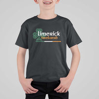 Limerick Ireland T Shirt For Kid Irish City Souvenir St Patricks Day Celtic Shamrock