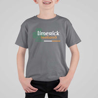 Limerick Ireland T Shirt For Kid Irish City Souvenir St Patricks Day Celtic Shamrock