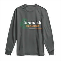 Limerick Ireland Long Sleeve Shirt Irish City Souvenir St Patricks Day Celtic Shamrock