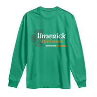 Limerick Ireland Long Sleeve Shirt Irish City Souvenir St Patricks Day Celtic Shamrock