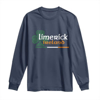 Limerick Ireland Long Sleeve Shirt Irish City Souvenir St Patricks Day Celtic Shamrock