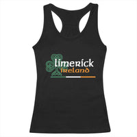 Limerick Ireland Racerback Tank Top Irish City Souvenir St Patricks Day Celtic Shamrock