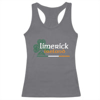 Limerick Ireland Racerback Tank Top Irish City Souvenir St Patricks Day Celtic Shamrock