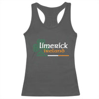 Limerick Ireland Racerback Tank Top Irish City Souvenir St Patricks Day Celtic Shamrock