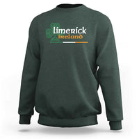 Limerick Ireland Sweatshirt Irish City Souvenir St Patricks Day Celtic Shamrock