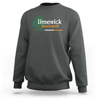 Limerick Ireland Sweatshirt Irish City Souvenir St Patricks Day Celtic Shamrock