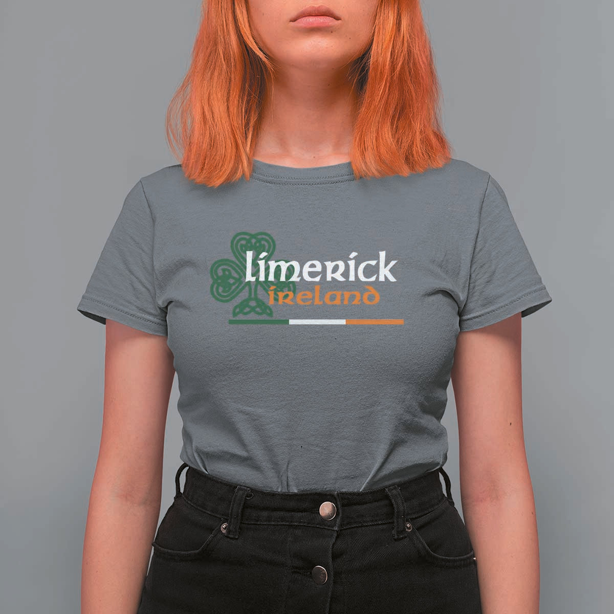 Limerick Ireland T Shirt For Women Irish City Souvenir St Patricks Day Celtic Shamrock