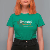 Limerick Ireland T Shirt For Women Irish City Souvenir St Patricks Day Celtic Shamrock