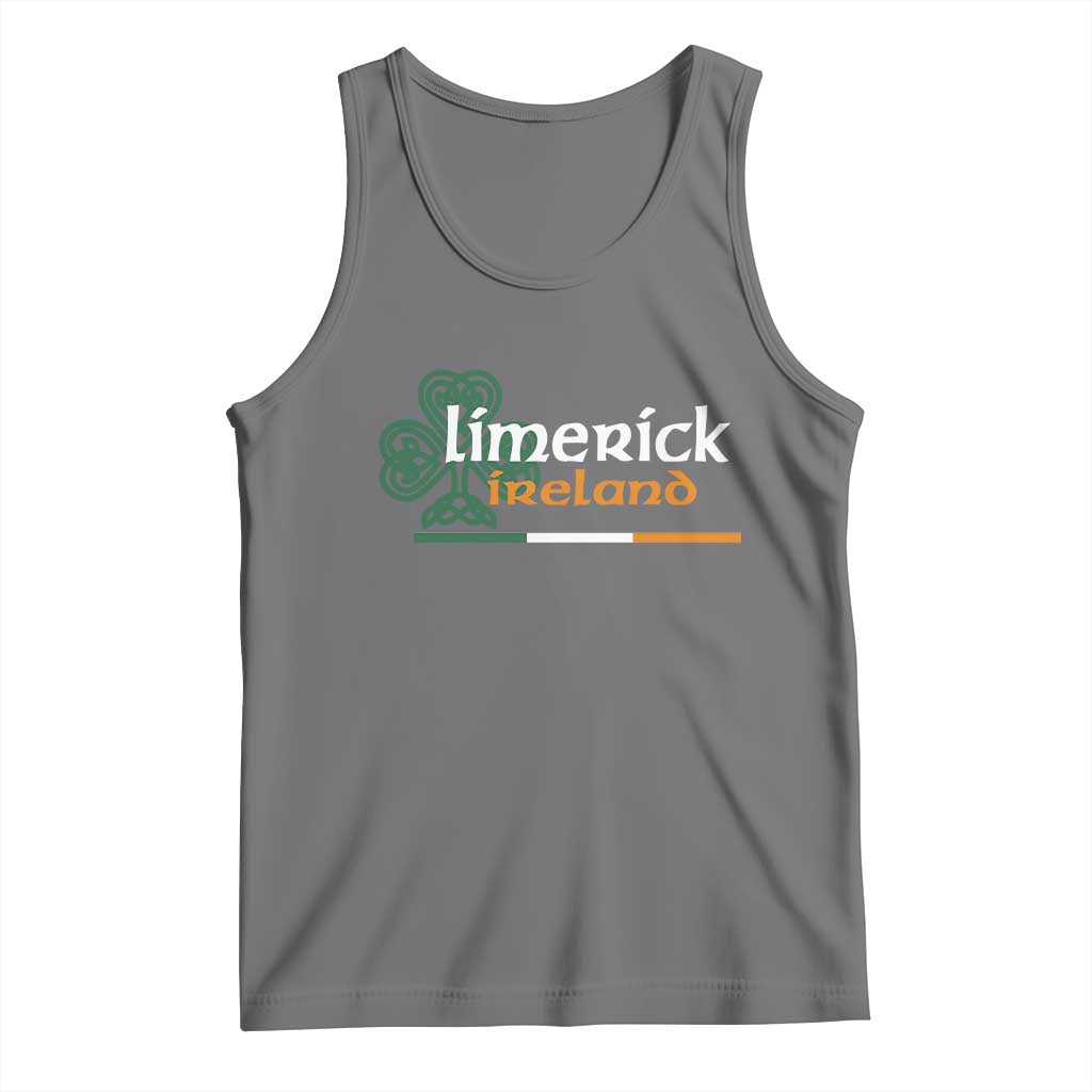 Limerick Ireland Tank Top Irish City Souvenir St Patricks Day Celtic Shamrock