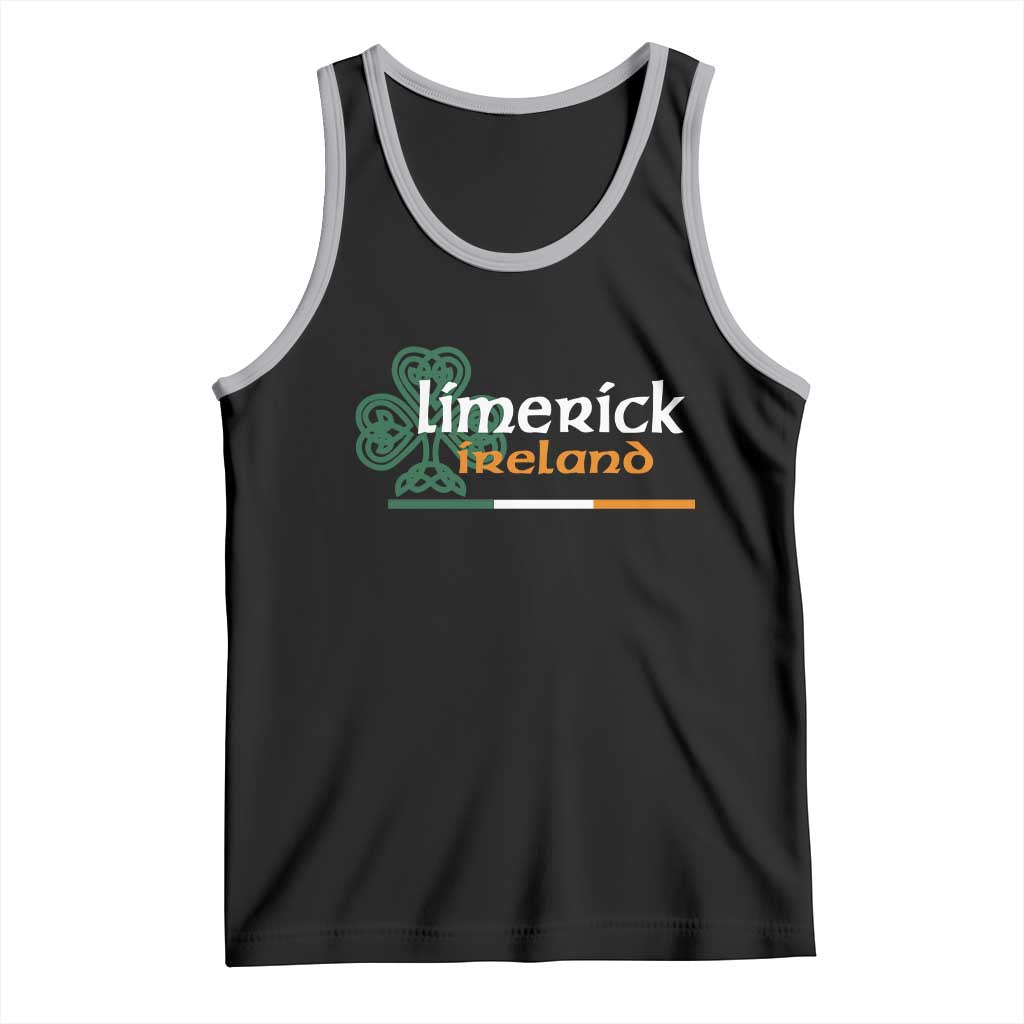 Limerick Ireland Tank Top Irish City Souvenir St Patricks Day Celtic Shamrock