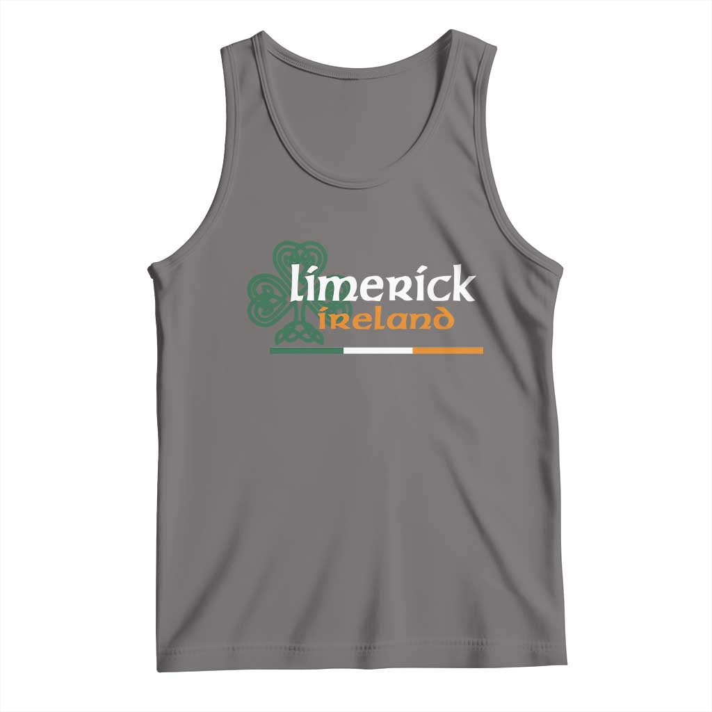 Limerick Ireland Tank Top Irish City Souvenir St Patricks Day Celtic Shamrock