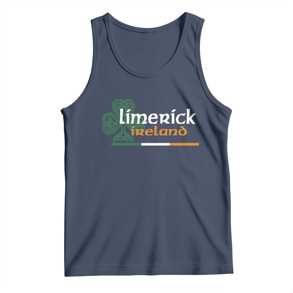 Limerick Ireland Tank Top Irish City Souvenir St Patricks Day Celtic Shamrock