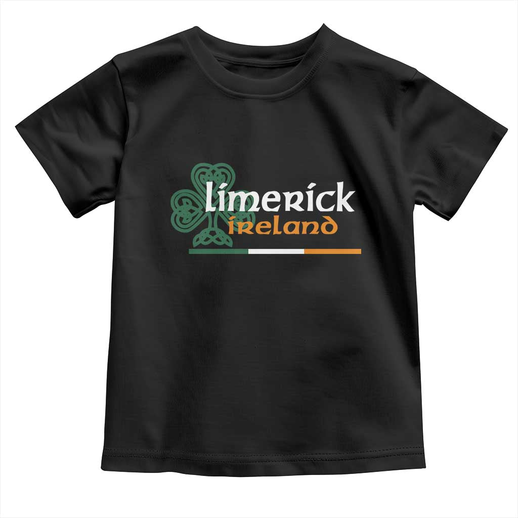 Limerick Ireland Toddler T Shirt Irish City Souvenir St Patricks Day Celtic Shamrock