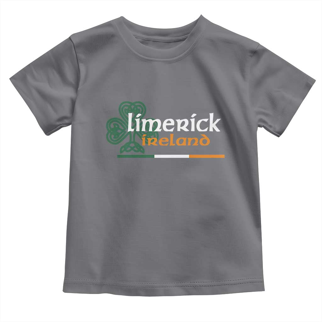 Limerick Ireland Toddler T Shirt Irish City Souvenir St Patricks Day Celtic Shamrock