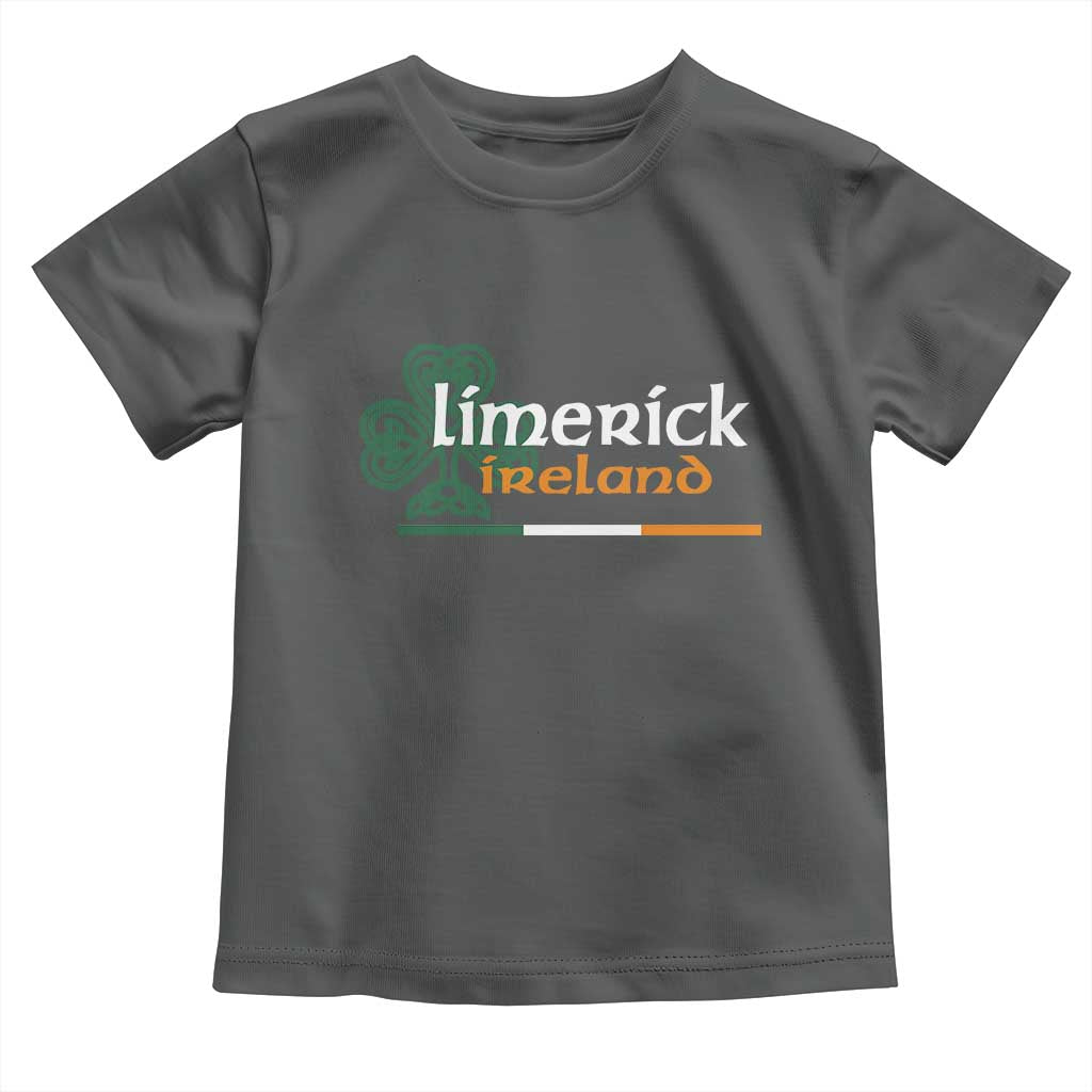 Limerick Ireland Toddler T Shirt Irish City Souvenir St Patricks Day Celtic Shamrock