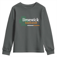 Limerick Ireland Youth Sweatshirt Irish City Souvenir St Patricks Day Celtic Shamrock