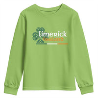 Limerick Ireland Youth Sweatshirt Irish City Souvenir St Patricks Day Celtic Shamrock