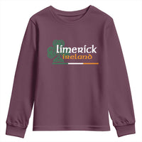 Limerick Ireland Youth Sweatshirt Irish City Souvenir St Patricks Day Celtic Shamrock
