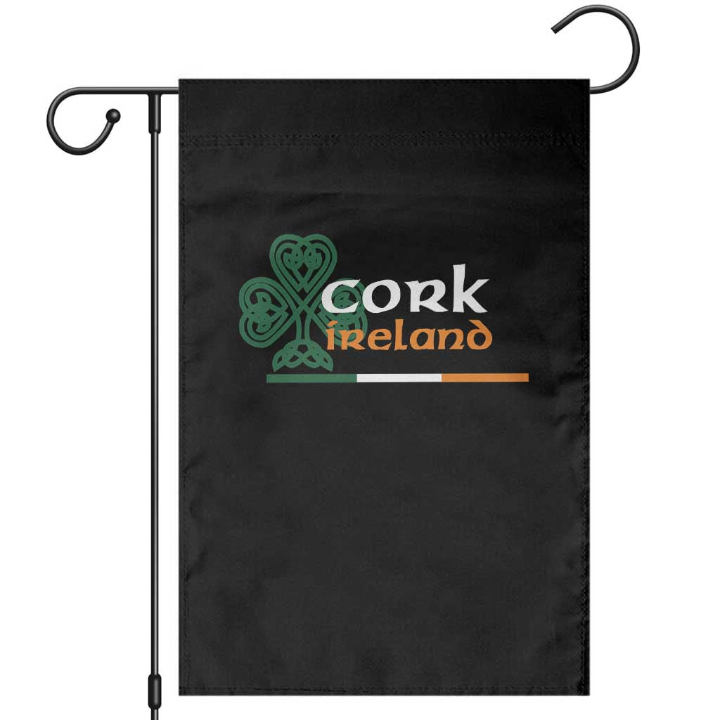Cork Ireland Garden Flag Irish City Souvenir St Patricks Day Celtic Shamrock