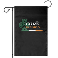 Cork Ireland Garden Flag Irish City Souvenir St Patricks Day Celtic Shamrock