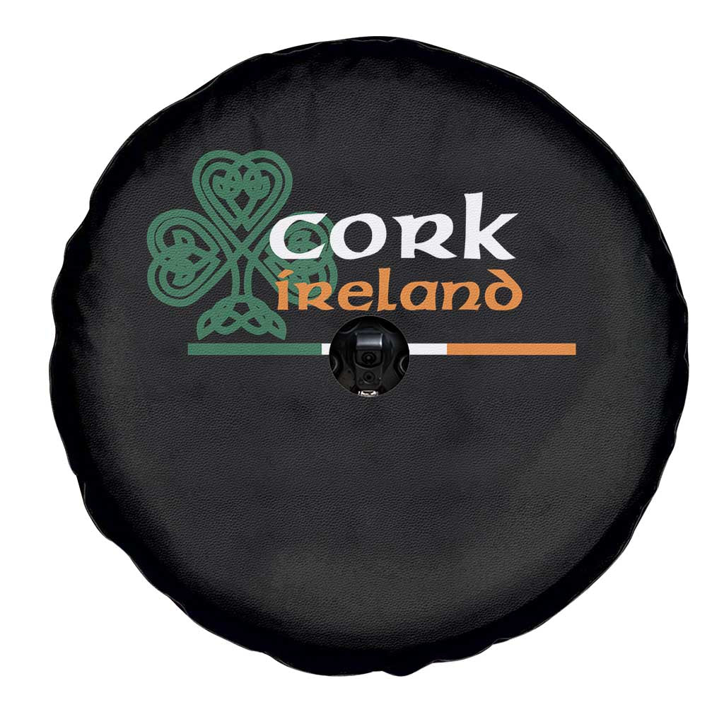 Cork Ireland Spare Tire Cover Irish City Souvenir St Patricks Day Celtic Shamrock