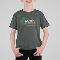 Cork Ireland T Shirt For Kid Irish City Souvenir St Patricks Day Celtic Shamrock