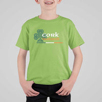 Cork Ireland T Shirt For Kid Irish City Souvenir St Patricks Day Celtic Shamrock