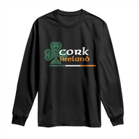 Cork Ireland Long Sleeve Shirt Irish City Souvenir St Patricks Day Celtic Shamrock