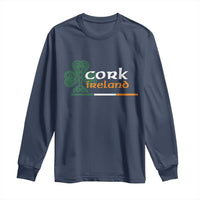 Cork Ireland Long Sleeve Shirt Irish City Souvenir St Patricks Day Celtic Shamrock