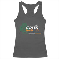 Cork Ireland Racerback Tank Top Irish City Souvenir St Patricks Day Celtic Shamrock