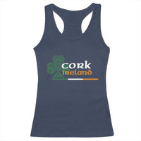 Cork Ireland Racerback Tank Top Irish City Souvenir St Patricks Day Celtic Shamrock